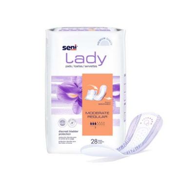 Picture of Seni Lady Pads Moderate Regular 28 Pcs