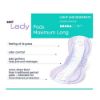 Picture of Seni Lady Maximum Pads Long 30 Pcs