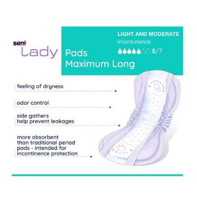 Picture of Seni Lady Maximum Pads Long 30 Pcs