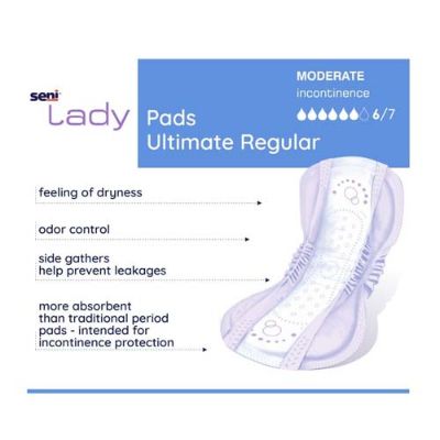 Picture of Seni Lady Ultimate Pads Regular 28 Pcs