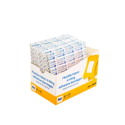 Picture of Adhesive Fabric Bandages Four Wing - Sterile