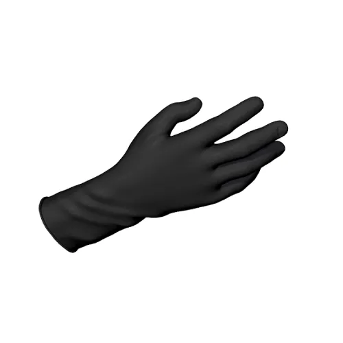 Picture of Safe-Touch Black Nitrile Exam Gloves