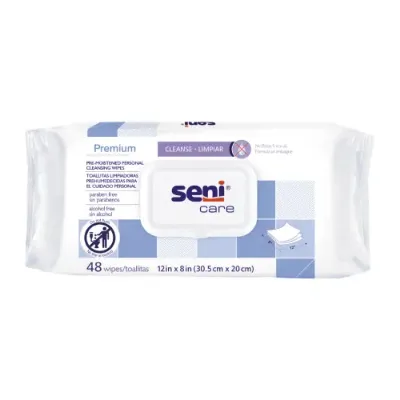 Picture of Seni Care Premium Personal Cleansing Wipes