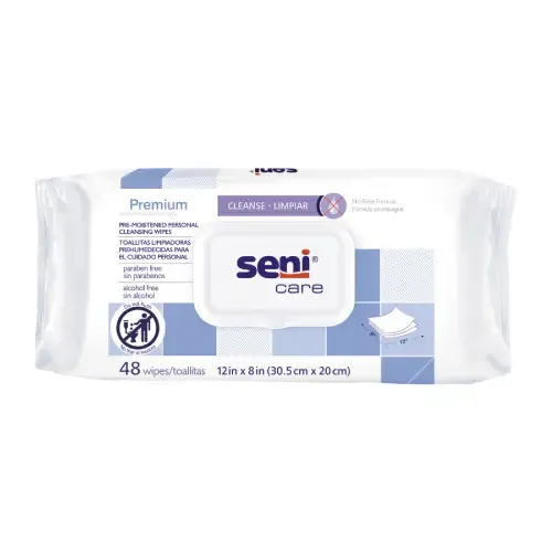 Picture of Seni Care Premium Personal Cleansing Wipes
