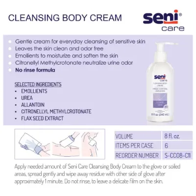 Picture of Seni Care Cleansing Body Cream