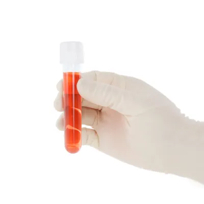 Picture of Culture Tube w/Dual Position Cap, without Graduated Markings