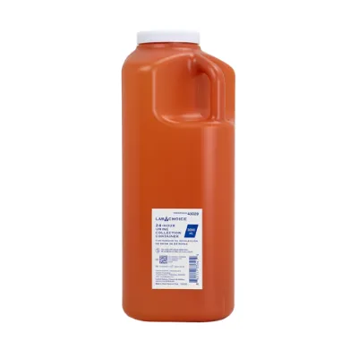 Picture of 24-hour Urine Collection Container - 3000 mL - Orange/White - 43029