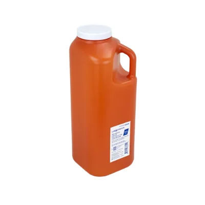 Picture of 24-hour Urine Collection Container - 100 mL - Clear/Yellow - 43024