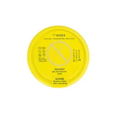Picture of Urine Transfer Device for Urine - 100 mL - Clear/Yellow - 43024-UTD