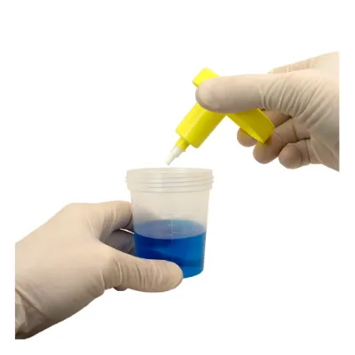 Picture of Urine Transfer Device for Urine - 3000 mL - Orange/White - 43029-UTD