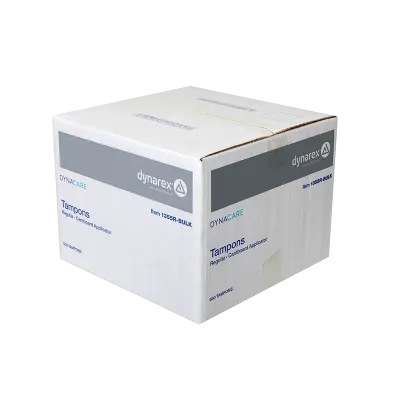 Picture of Regular Tampons Cardboard Applicator - Bulk
