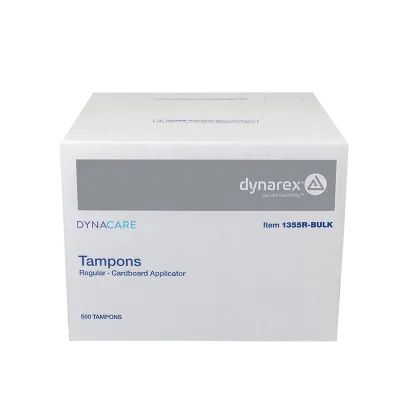 Picture of Regular Tampons Cardboard Applicator - Bulk