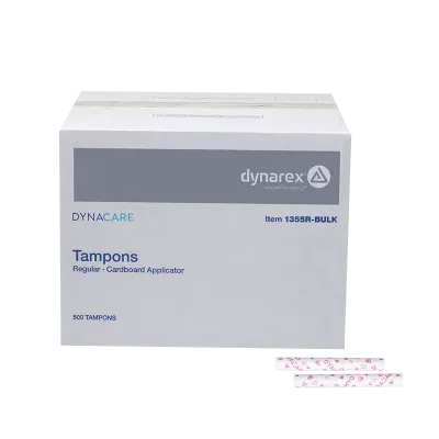 Picture of Regular Tampons Cardboard Applicator - Bulk
