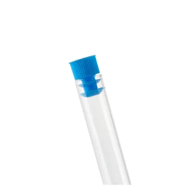 Picture of Flange Plug Cap for 13 mm Test Tube Blue - 42022