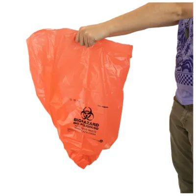 Picture of Biohazard Bags with Ties