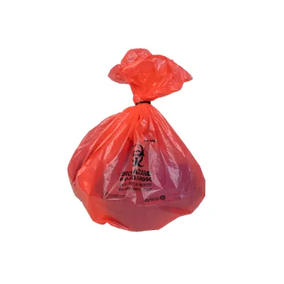 Picture of Biohazard Bags with Ties