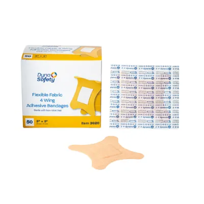Picture of Flexible Fabric Knuckle Adhesive Bandages - Sterile
