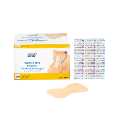 Picture of Flexible Fabric Knuckle Adhesive Bandages - Sterile