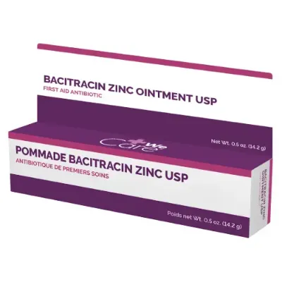 Picture of Bacitracin Zinc Ointment - 0.5 oz. Tube
