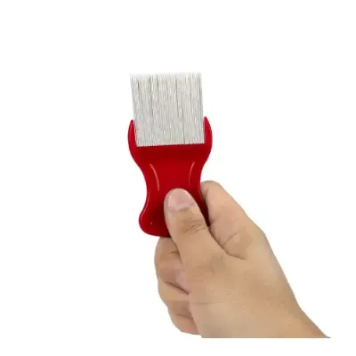 Picture of ClearNit Metal Lice and Nit Removal Comb with handle