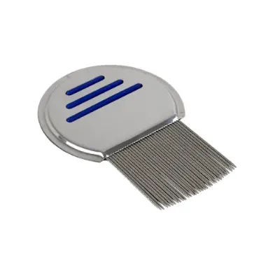 Picture of ClearNit Metal Lice and Nit Removal comb (striped teeth)