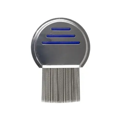 Picture of ClearNit Metal Lice and Nit Removal comb (striped teeth)
